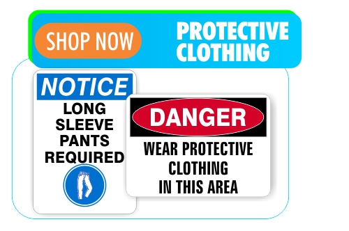 protective clothing safety signs